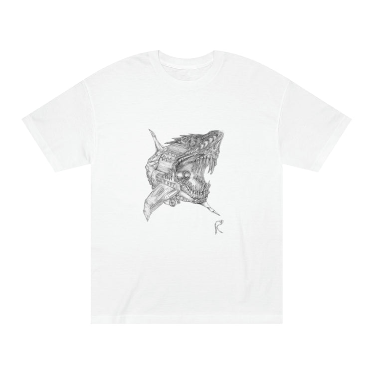 Unisex Classic Tee-"Robo-Shark"